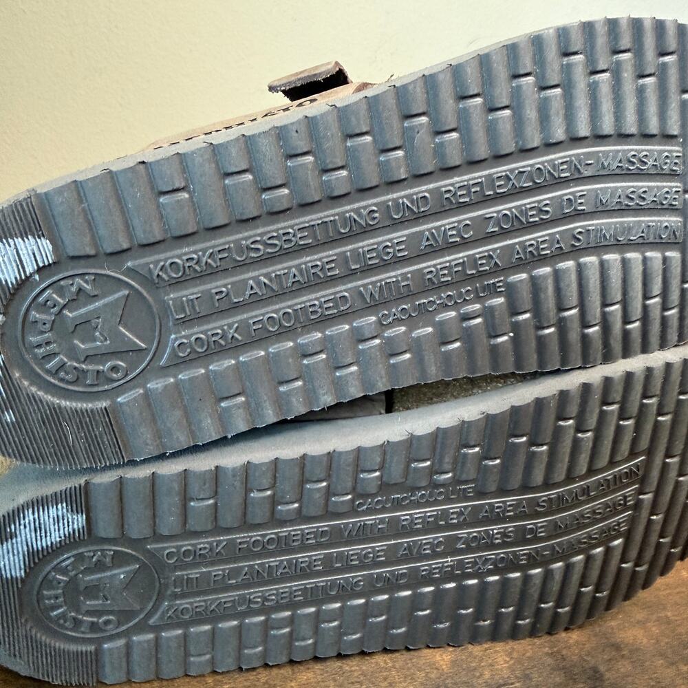 Mephisto Helen Sandal Slip On Toe Loop Soft Air Comfort Women's size 37 US 7 - Picture 7 of 13